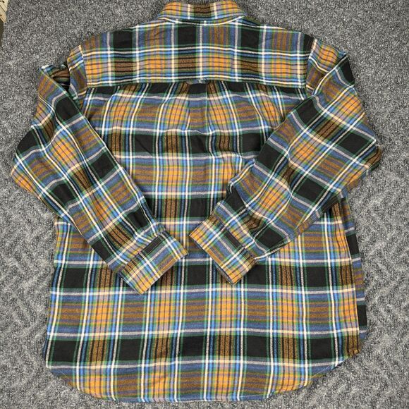 Woolrich Shirt Men’s Large Trout Run Flannel Plaid Camping Outdoor Fall - Picture 7 of 7